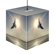 Load image into Gallery viewer, 'Morrigan's Dance' Cube Lamp