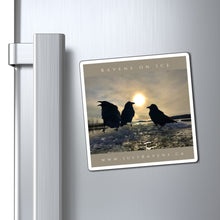 Load image into Gallery viewer, 'Ravens on Ice' Magnet