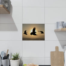 Load image into Gallery viewer, 'Sun Dancers' Ceramic Art Tile
