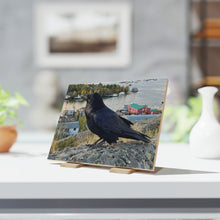 Load image into Gallery viewer, 'Watching the Sunrise' Ceramic Art Tile