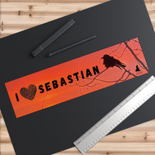 Load image into Gallery viewer, 'I Love Sebastian' Bumper Sticker