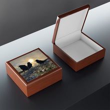 Load image into Gallery viewer, 'Ravens on Ice' Jewelry Box