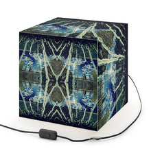 Load image into Gallery viewer, 'Slobbery Night' Cube Lamp