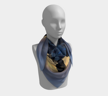 Load image into Gallery viewer, 'Prince of Back Bay I' Silk Square Scarf