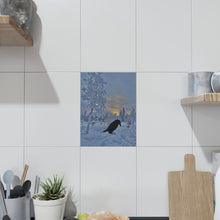 Load image into Gallery viewer, 'Paying Respects' Ceramic Art Tile