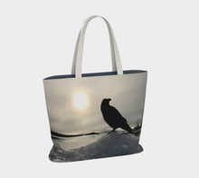 Load image into Gallery viewer, 'Land of Ravens, Gold & Diamonds' Market Tote