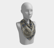 Load image into Gallery viewer, 'Conspiracy' Silk Square Scarf