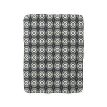 Load image into Gallery viewer, 'Silver Light' Sherpa Fleece Blanket