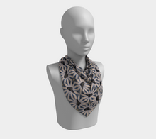 Load image into Gallery viewer, 'Raven Web' Silk Square Scarf
