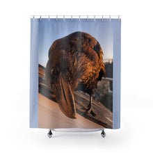Load image into Gallery viewer, 'Fledgling Portrait #1' Shower Curtain