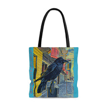Load image into Gallery viewer, ‘Gold Range Raven’ Tote Bag (Large)