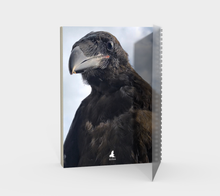 Load image into Gallery viewer, 'Fledgling Portrait' Spiral Notebook (With Cover)