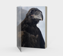 Load image into Gallery viewer, 'Fledgling Portrait' Spiral Notebook (With Cover)