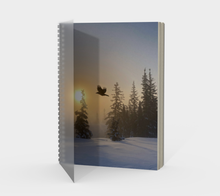 Load image into Gallery viewer, 'Going Home' Spiral Notebook (With Cover)