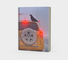 Load image into Gallery viewer, 'Ice Fog Taxi' Spiral Notebook (Without Cover)