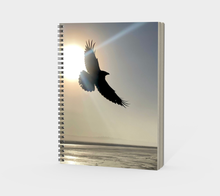 Load image into Gallery viewer, 'Morrigan's Dance' Spiral Notebook (Without Cover)