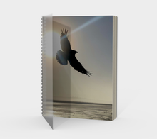 Load image into Gallery viewer, 'Morrigan's Dance' Spiral Notebook (With Cover)