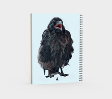 Load image into Gallery viewer, 'Baby Blue' Spiral Notebook (Without Cover)