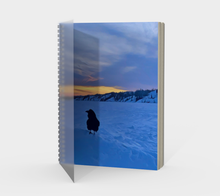 Load image into Gallery viewer, 'Charlie Brown Tree' Spiral Notebook (With Cover)