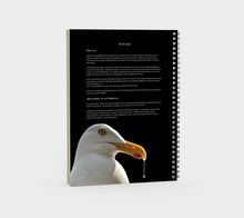 Load image into Gallery viewer, 'Sword and Feather' Spiral Notebook (Without Cover)