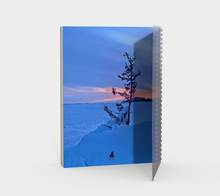Load image into Gallery viewer, 'Charlie Brown Tree' Spiral Notebook (With Cover)