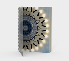 Load image into Gallery viewer, 'Planet Raven' Spiral Notebook (With Cover)