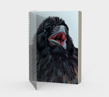 Load image into Gallery viewer, 'Baby Blue' Spiral Notebook (With Cover)