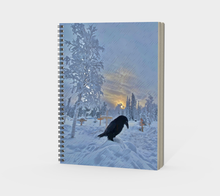 Load image into Gallery viewer, 'Paying Respects' Spiral Notebook (Without Cover)
