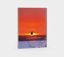 Load image into Gallery viewer, 'Sebastian at Dawn' Spiral Notebook (Without Cover)
