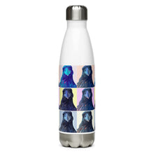 Load image into Gallery viewer, 'Warhol Ravens' Stainless Steel Water Bottle