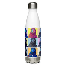 Load image into Gallery viewer, 'Warhol Ravens' Stainless Steel Water Bottle