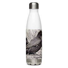 Load image into Gallery viewer, 'Four Ravens' Stainless Steel Water Bottle