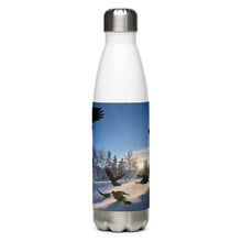 Load image into Gallery viewer, 'Ballet in Blue' Stainless Steel Water Bottle