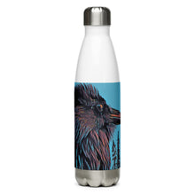 Load image into Gallery viewer, 'Reflections in Blue' Stainless Steel Water Bottle