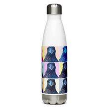 Load image into Gallery viewer, 'Warhol Ravens' Stainless Steel Water Bottle