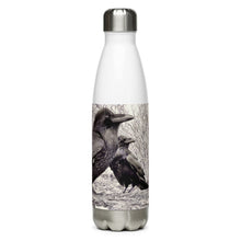 Load image into Gallery viewer, 'Four Ravens' Stainless Steel Water Bottle
