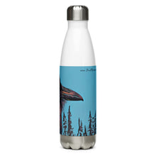Load image into Gallery viewer, 'Reflections in Blue' Stainless Steel Water Bottle