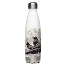 Load image into Gallery viewer, 'Four Ravens' Stainless Steel Water Bottle