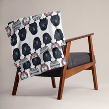 Load image into Gallery viewer, 'One Hour Max' Pattern Throw Blanket