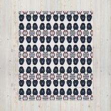 Load image into Gallery viewer, 'One Hour Max' Pattern Throw Blanket