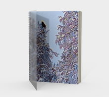 Load image into Gallery viewer, 'Trippy Trees' Spiral Notebook (With Cover)