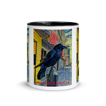 Load image into Gallery viewer, 'Gold Range Raven' Ceramic Mug