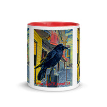 Load image into Gallery viewer, 'Gold Range Raven' Ceramic Mug