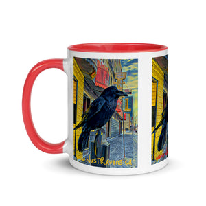 'Gold Range Raven' Ceramic Mug