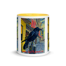 Load image into Gallery viewer, 'Gold Range Raven' Ceramic Mug