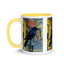 Load image into Gallery viewer, 'Gold Range Raven' Ceramic Mug