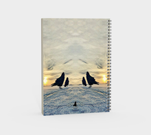 Load image into Gallery viewer, 'Watchers' Spiral Notebook (Without Cover)