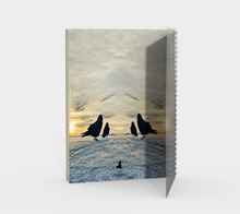 Load image into Gallery viewer, 'Watchers' Spiral Notebook (With Cover)