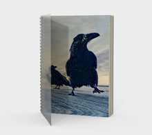 Load image into Gallery viewer, 'Watchers' Spiral Notebook (With Cover)