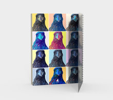 Load image into Gallery viewer, 'Warhol Ravens' Spiral Notebook (With Cover)
